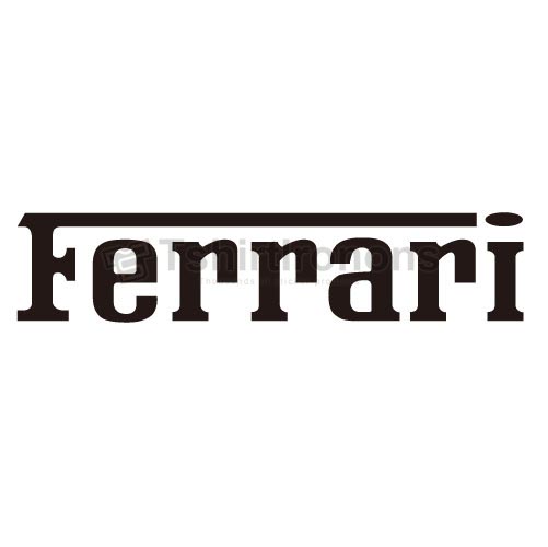 Ferrari T-shirts Iron On Transfers N2851